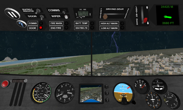 飞机驾驶员模拟器3D图1